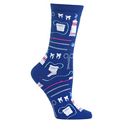 Dentist Socks (Dark Blue)