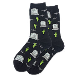 Gravestones Socks (Black)