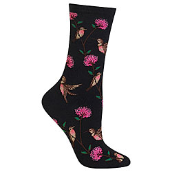 Hummingbirds Socks (Black) Hummingbirds Socks (Black)