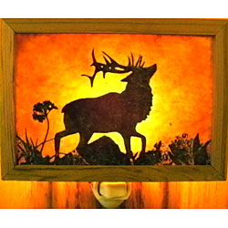 Majestic Elk Night Light