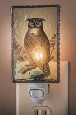 Owl Night Light (Salem Green)