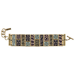 Café Square Cobblestone Bracelet