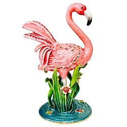 Flamingo Hinged Box