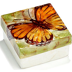 Orange Butterfly Box