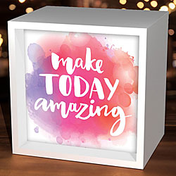 Make Today Amazing Light Box