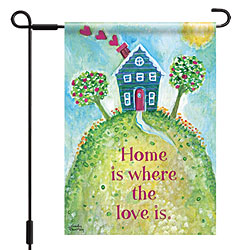 Loving Home Mini Garden Flag