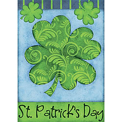 St. Patrick's Day Mini Garden Flag