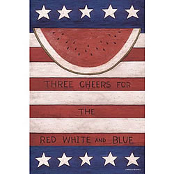 Red, White & Blue Mini Garden Flag