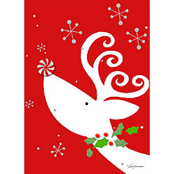 Happy Holidays Handmade/Embellished Card