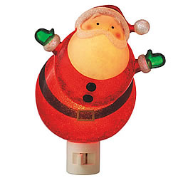 Wobble Santa Night Light