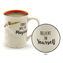 Magical Unicorn Sculpted Mug