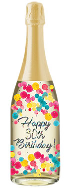 PC-0210-064 21ST BIRTHDAY Pictura Champagne Bottle Sound Card 