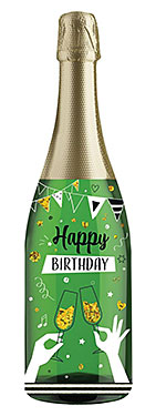 Champagne Glasses Champagne Bottle Card