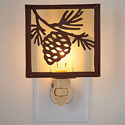 Pine Cone Night Light