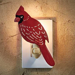 Cardinal Night Light