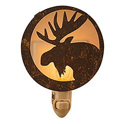 Moose Head Night Light