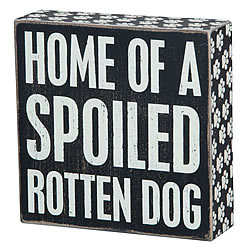 Rotten Dog Box Sign