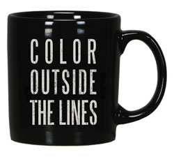 Color Outside Mug