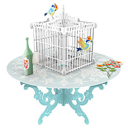 Tabletop Birdcage Card