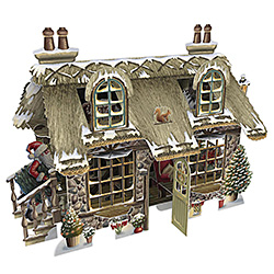 Cozy Cottage Christmas Card