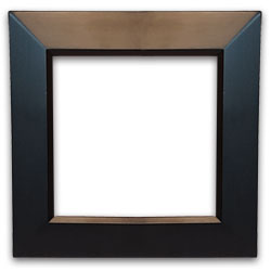Black Beveled Frame