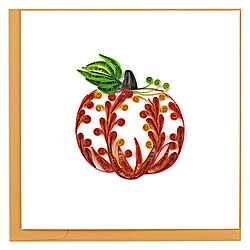 Decorative Pumpkin Card