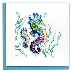 Sea Horse Card