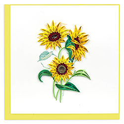 Wild Sunflowers Card