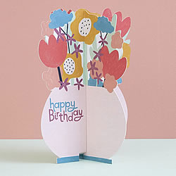 Flowers Card (Happy Birthday)