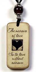 Measure of Love Keepsake Necklace