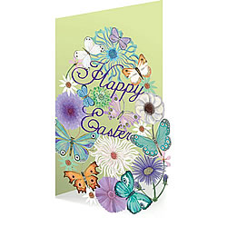 Butterfly Easter Egg Card