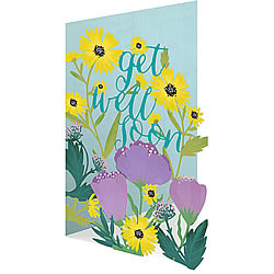 Get Well Poppies Card