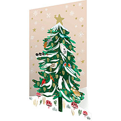 Wild Winter Forest Card