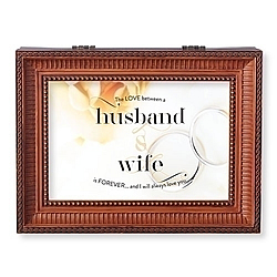 Husband & Wife Music Box (Brown)