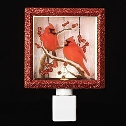 Cardinal Shadowbox Night Light