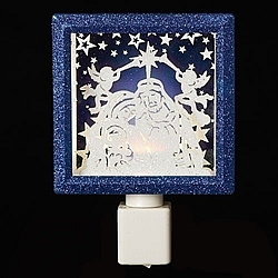 Holy Family Shadowbox Night Light