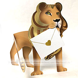 Leo Card (Lion)