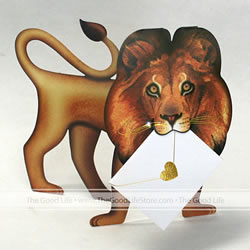 Leo Card (Lion)