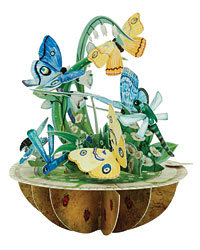 Butterfly and Dragonfly Card