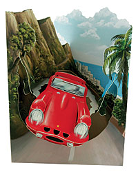 Sports Car Card