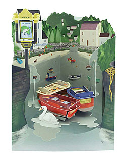 Riverside Pub Card
