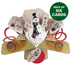 Snowman Christmas Card (6-PACK)