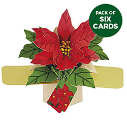 Poinsettia Card (6-PACK)