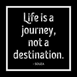 Life Is A Journey Card