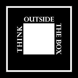 Think Outside The Box Card