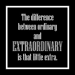 The Difference Between Ordinary and Extraordinary Card