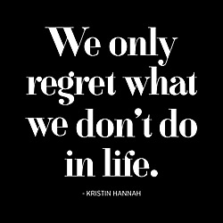 We Only Regret What We Don't Do Card