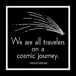 Cosmic Journey Card (Falling Star)