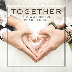 Together (Wedding) Greeting Card