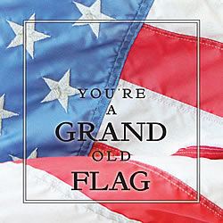 Grand Old Flag Card